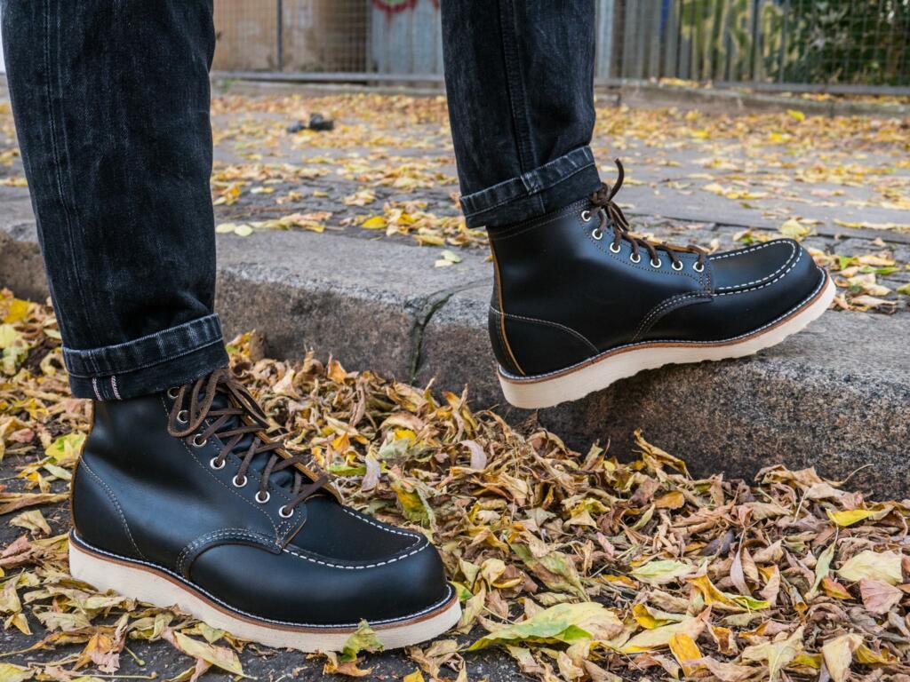 red wing flat sole boots