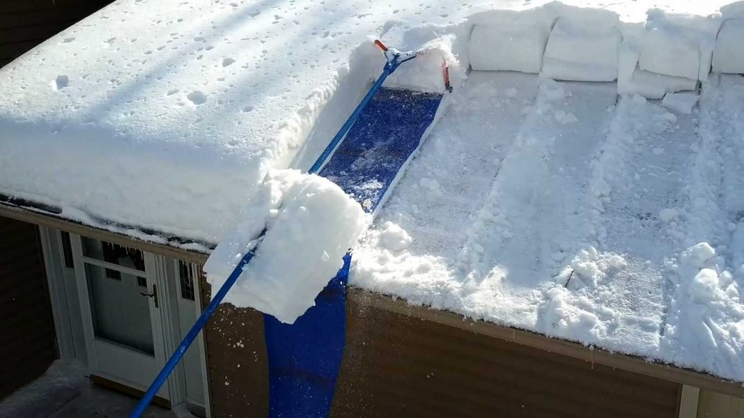 snow broom for roof