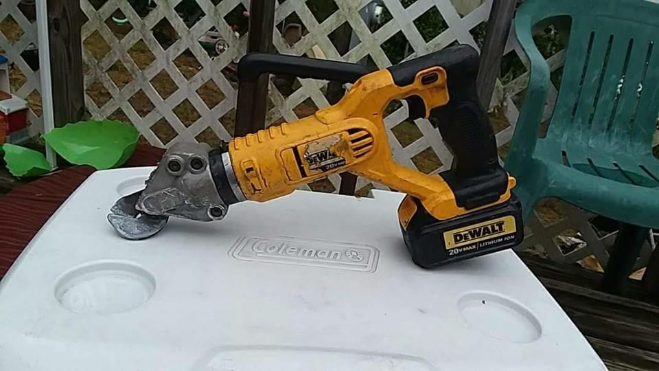 dewalt shear attachment